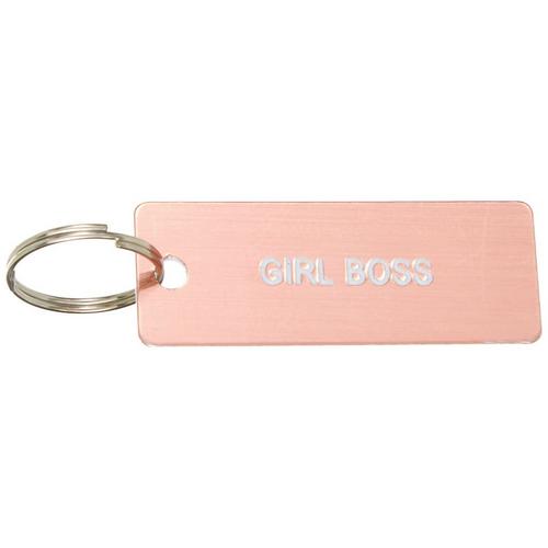 About Face Designs Girl Boss Keychain
