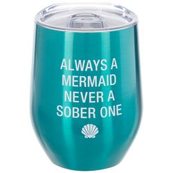 About Face Designs SS Insulated Travel Stemless Wine Glass