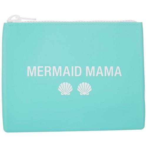 About Face Designs Mermaid Mama Silicone Cosmetic Bag