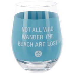 About Face Designs 16 oz. Wander Stemless Wine Glass