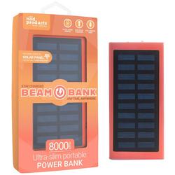 Solar Panel On-The-Go Recharging Portable Power Bank