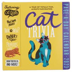 Cat Trivia Page-A-Day Calendar 2023