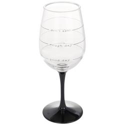 16 oz. Wine-O-Meter Acrylic Wine Glass