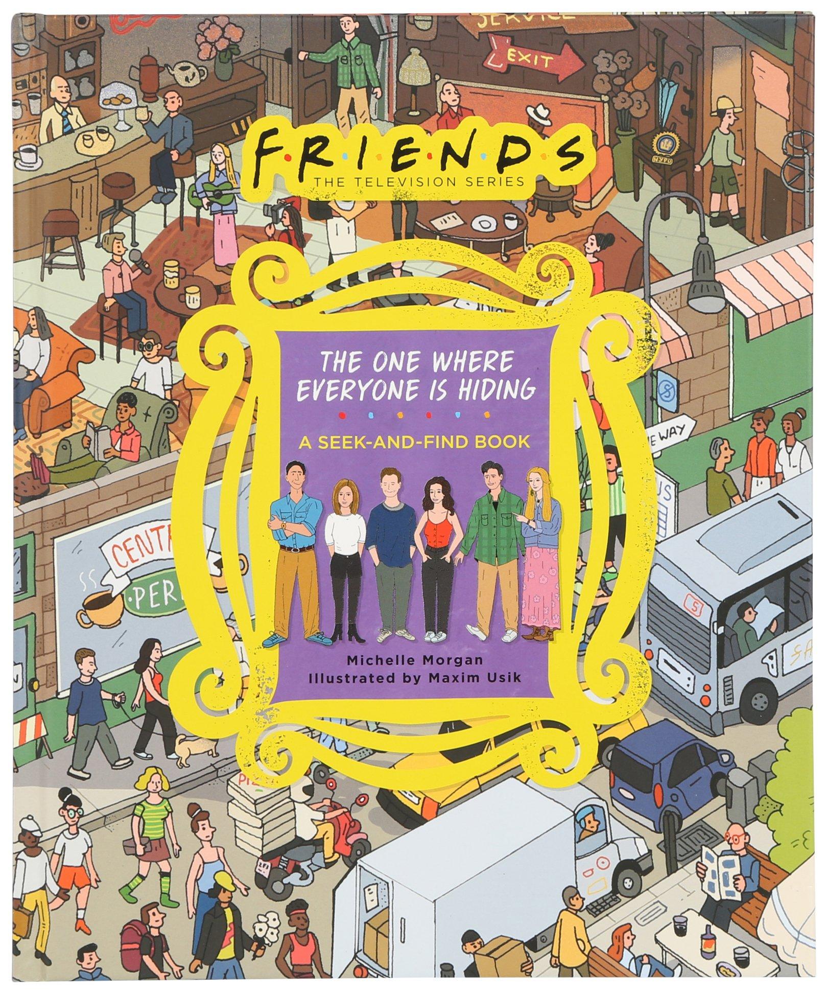 Friends Seek-And-Find Book