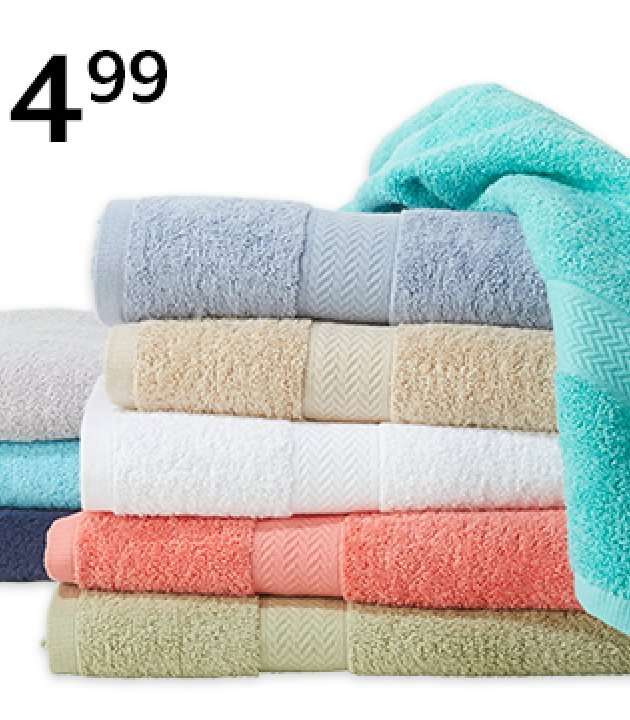 4.99 Martex bath towels