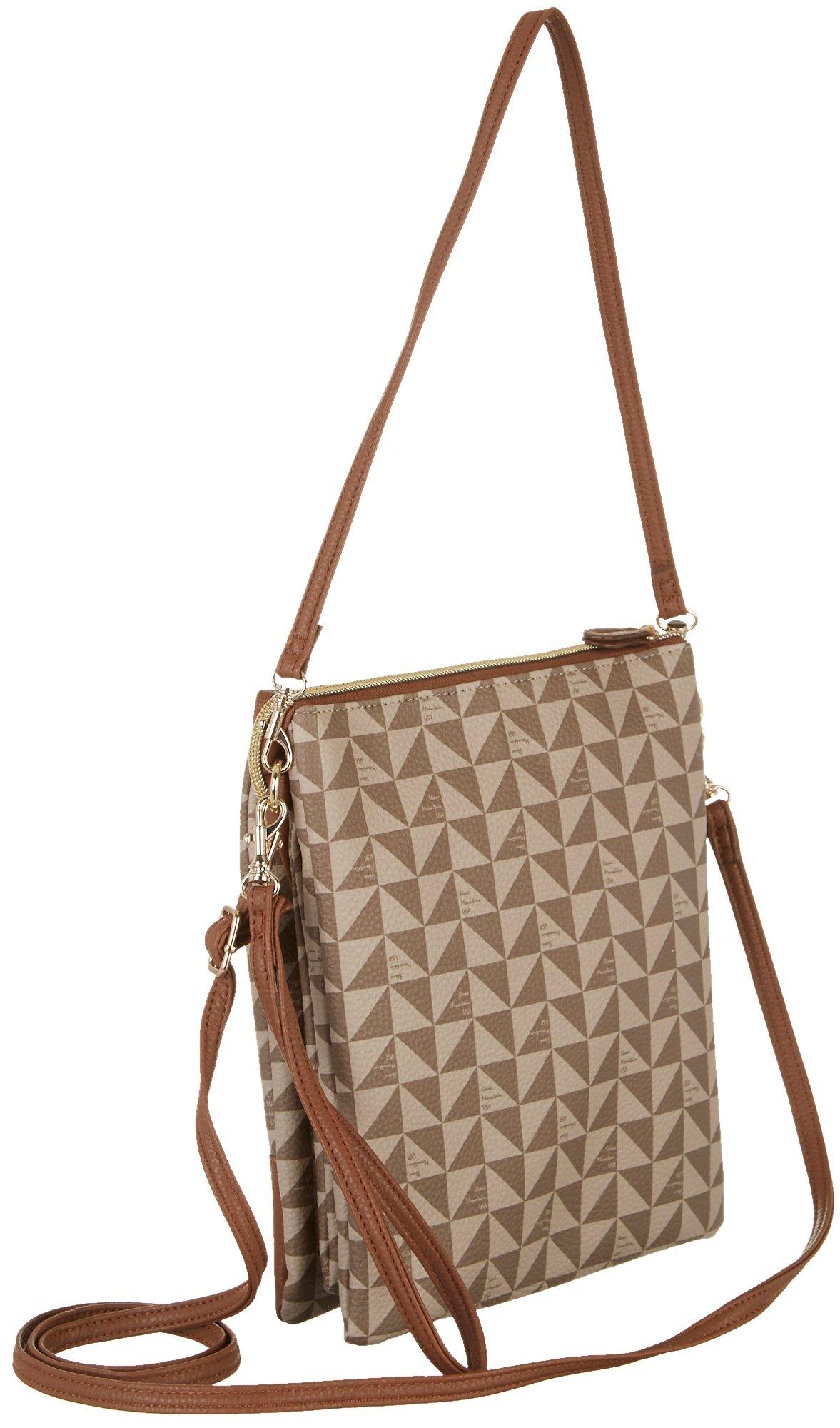 Stone Mountain Pebble Leather Crossbody Bag | IUCN Water