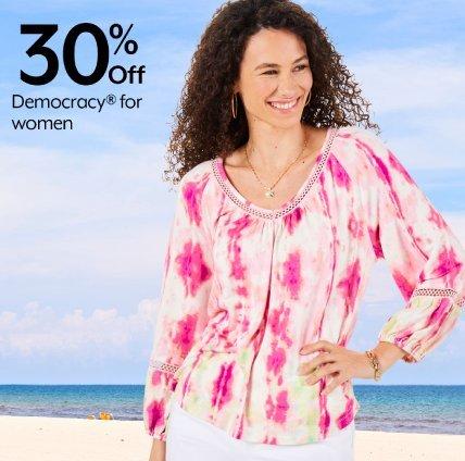 30% off Democracy® for women