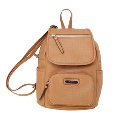 Rosetti Tinley Vegan Leather Zipper Flap Backpack