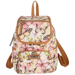 Rosetti Tinley Shades & Wings Canvas Vegan Leather Backpack