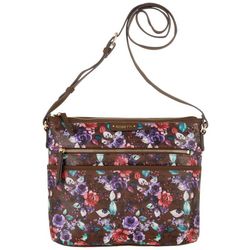 Rosetti Tessa Floral Vegan Leather Mid Crossbody Handbag