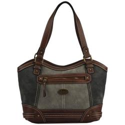 Cronton Vegan Leather Rechargable Tote Handbag