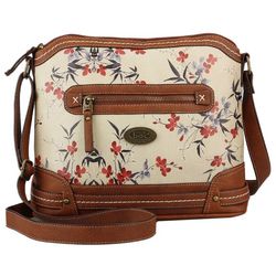 B.O.C. Whitley Floral Vegan Leather Crossbody Handbag