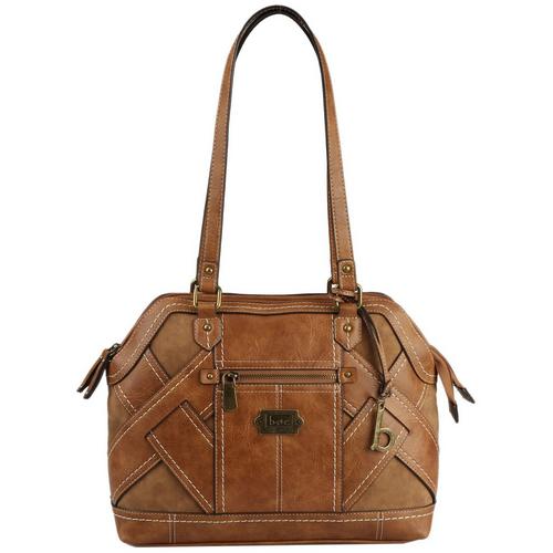 B.O.C. Thorton Vegan Leather Satchel Handbag