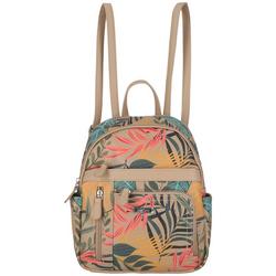 Adele Tropical Vegan Leather Backpack
