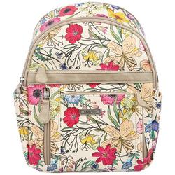 Adele Sanibel Floral Vegan Leather Backpack