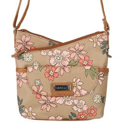 Margate Floral Vegan Leather Crossbody Handbag