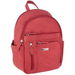 MultiSac Adele Solid Color Vegan Leather Backpack