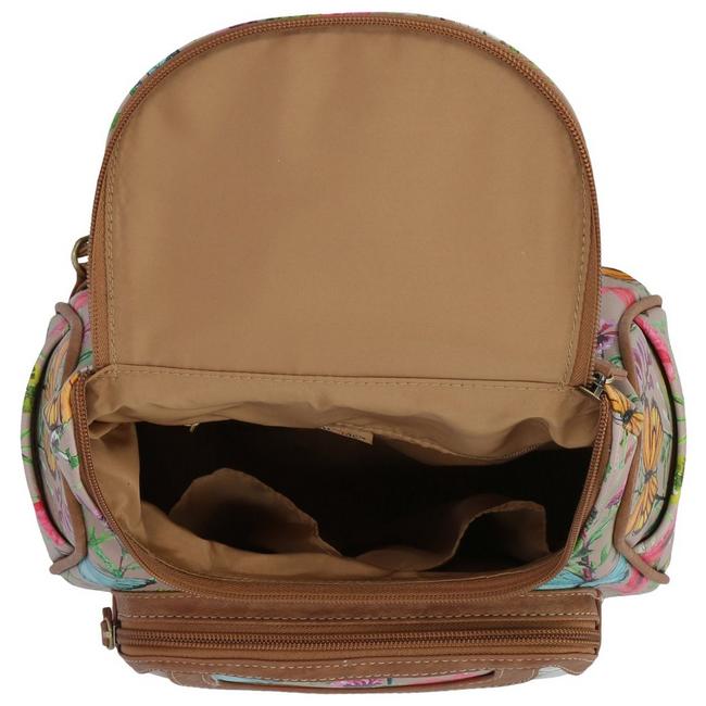 MultiSac Adele Floral Embossed Vegan Leather Backpack