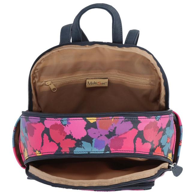 MultiSac Major Backpack in 2023  Backpacks, Leather backpack, Dark pink