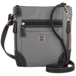 Vertical Pockets Crossbody Bag