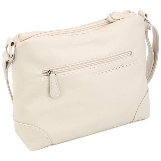Stone Mountain Solid Bonded Leather Crossbody Bag