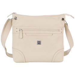 Stone Mountain Solid Bonded Leather Crossbody Bag