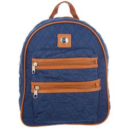 Stone Mountain Solid Quilted Fabric Mini Backpack