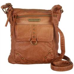 Smoky Mountain Front Zip Crossbody Handbag