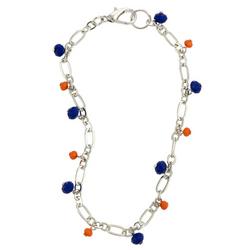 9 In. Beaded Chain Anklet