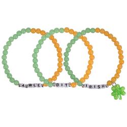 3-Pc. A Wee Bit Irish Bead Bracelet Set