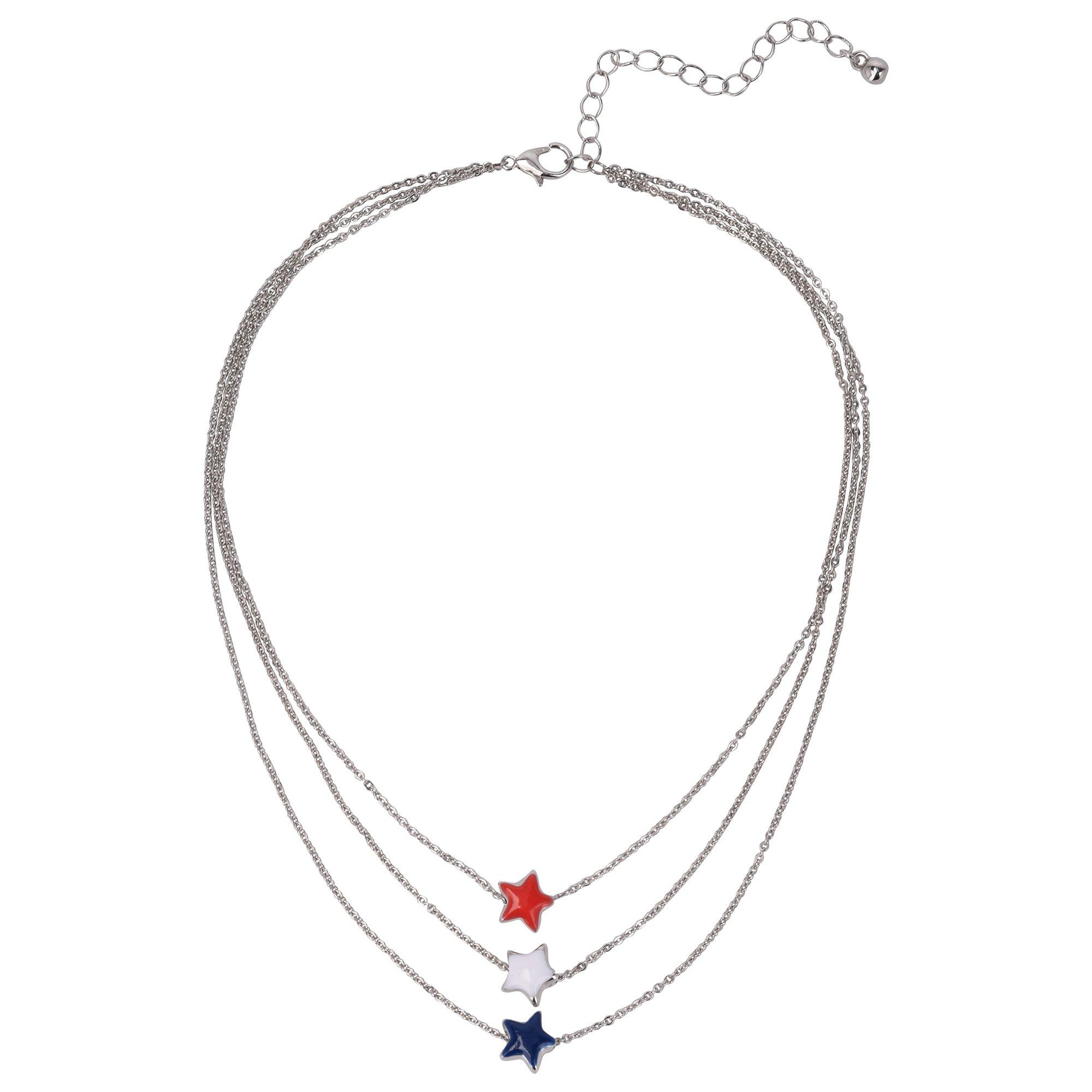 Americana Star Layered Necklace
