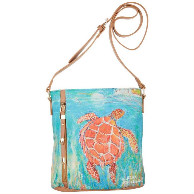 Womens Turtle Sea Leather Handbags Purses Shoulder Tote Satchel Bags