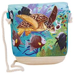 Full House Turtle Print Crossbody Bag
