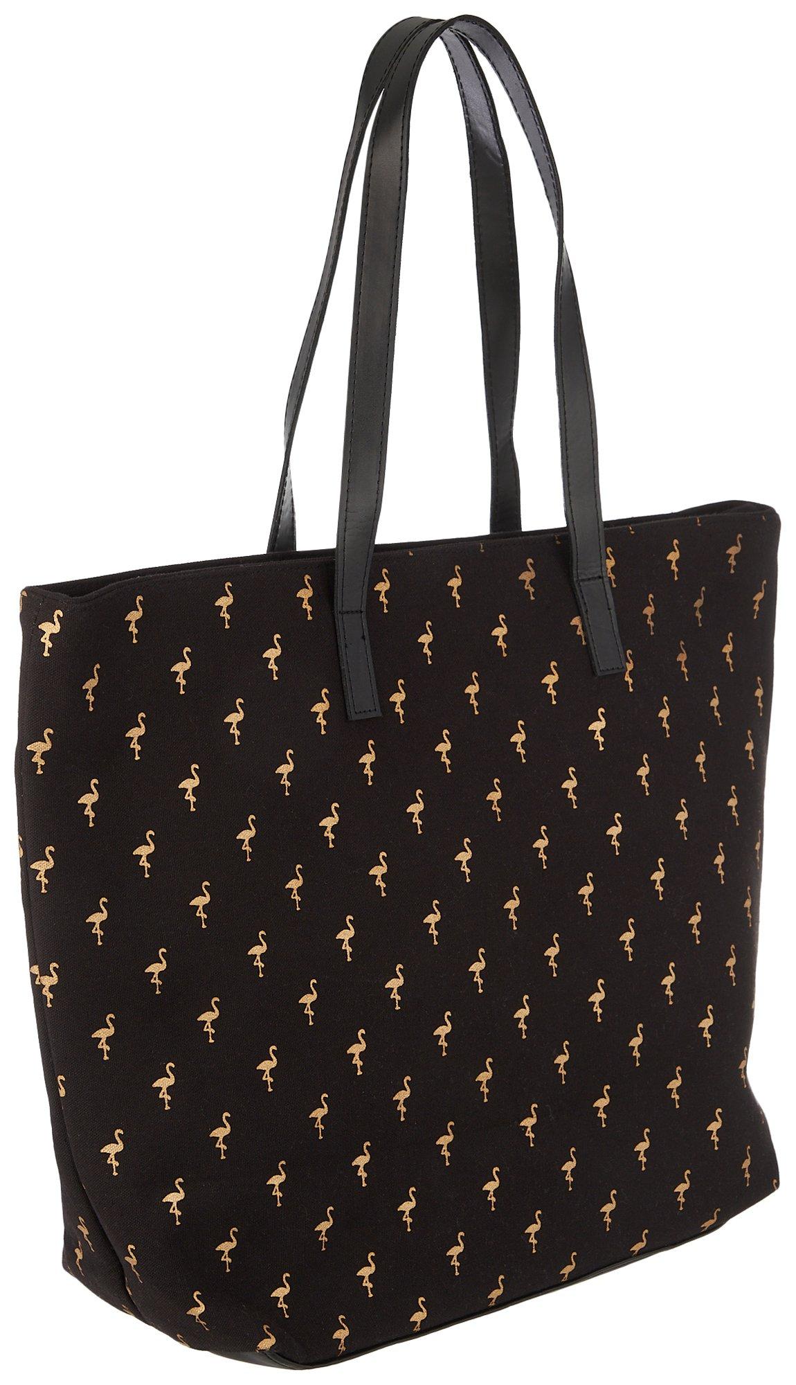 caribbean joe flamingo beach bag