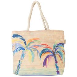 Palm Breeze Beach Bag Tote