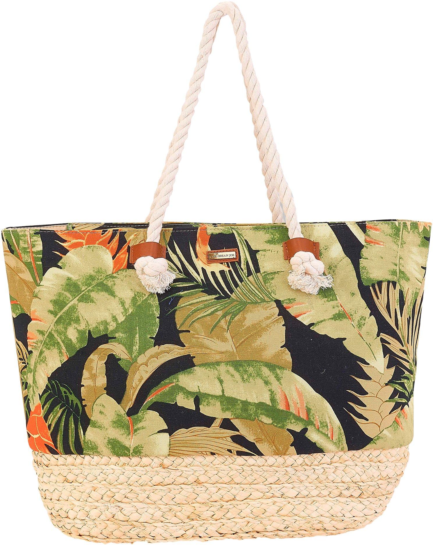 caribbean joe flamingo beach bag