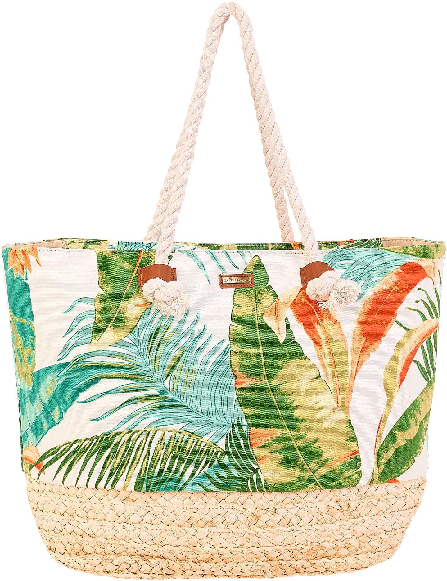 caribbean joe flamingo beach bag