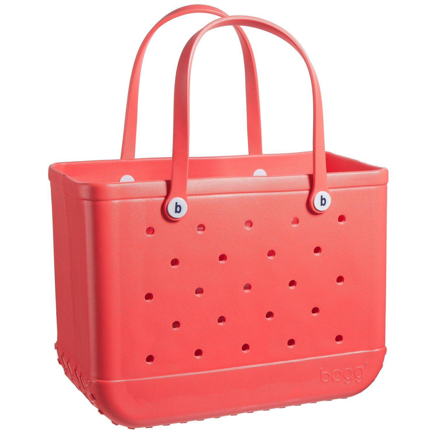 Cacharel Tote Beige Red Pink Women Bag Large
