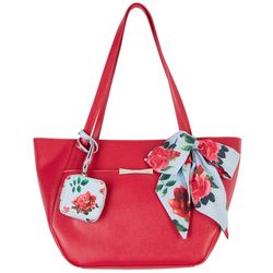 Betsey Johnson Gryson Solid Vegan Leather Tote Bag
