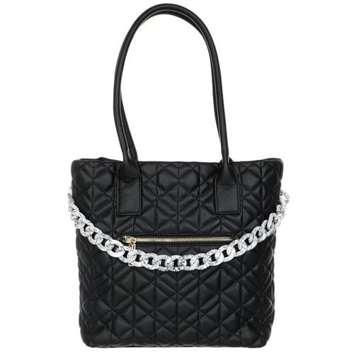 Betsey Johnson Bryce Quilted Chain Tote Bag