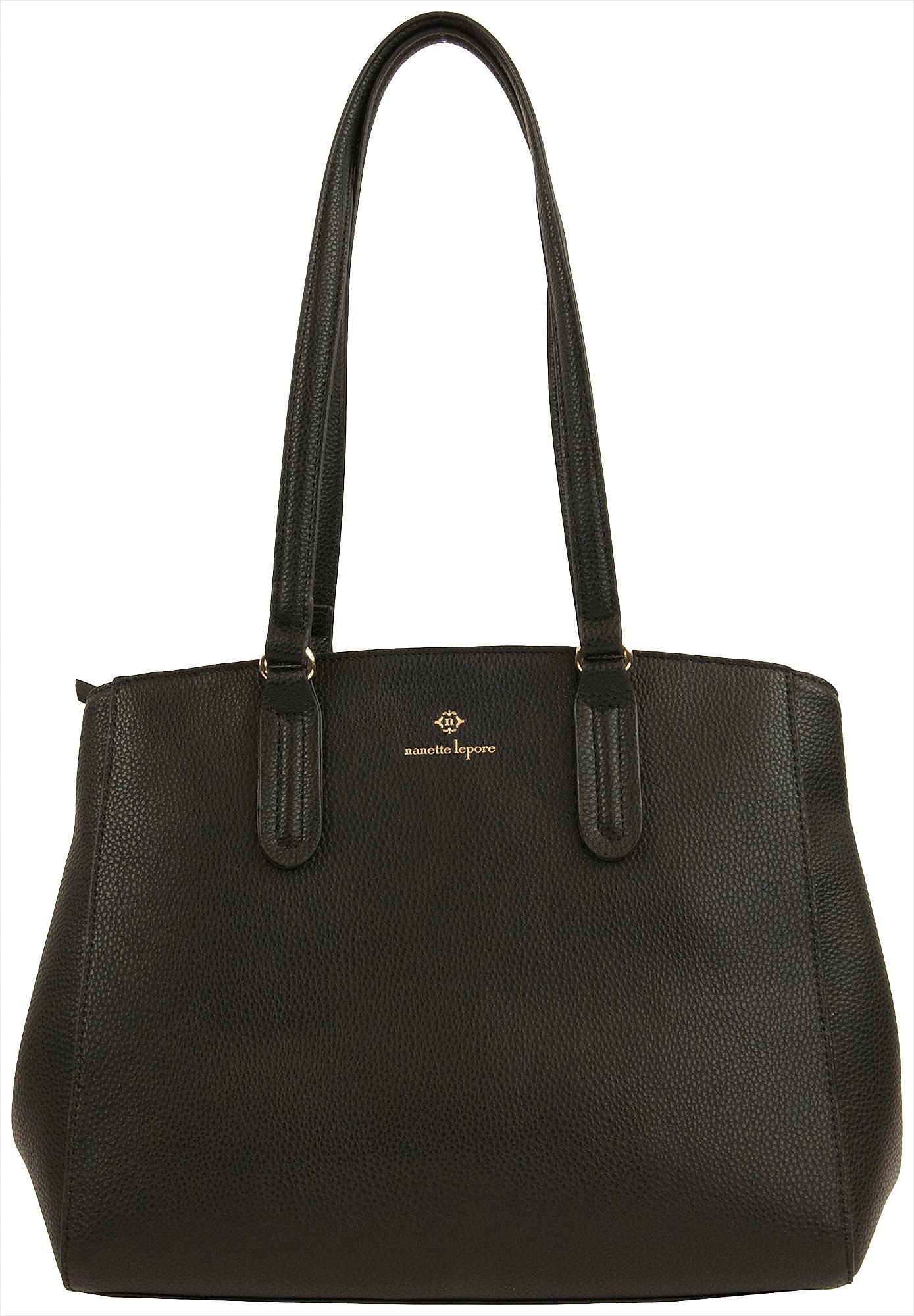 Nanette Lepore Deidra Shoulder Handbag One Size Black | eBay