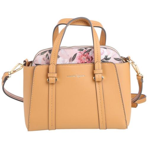 Nanette Lepore Solid Tote Bag & Bonus Floral