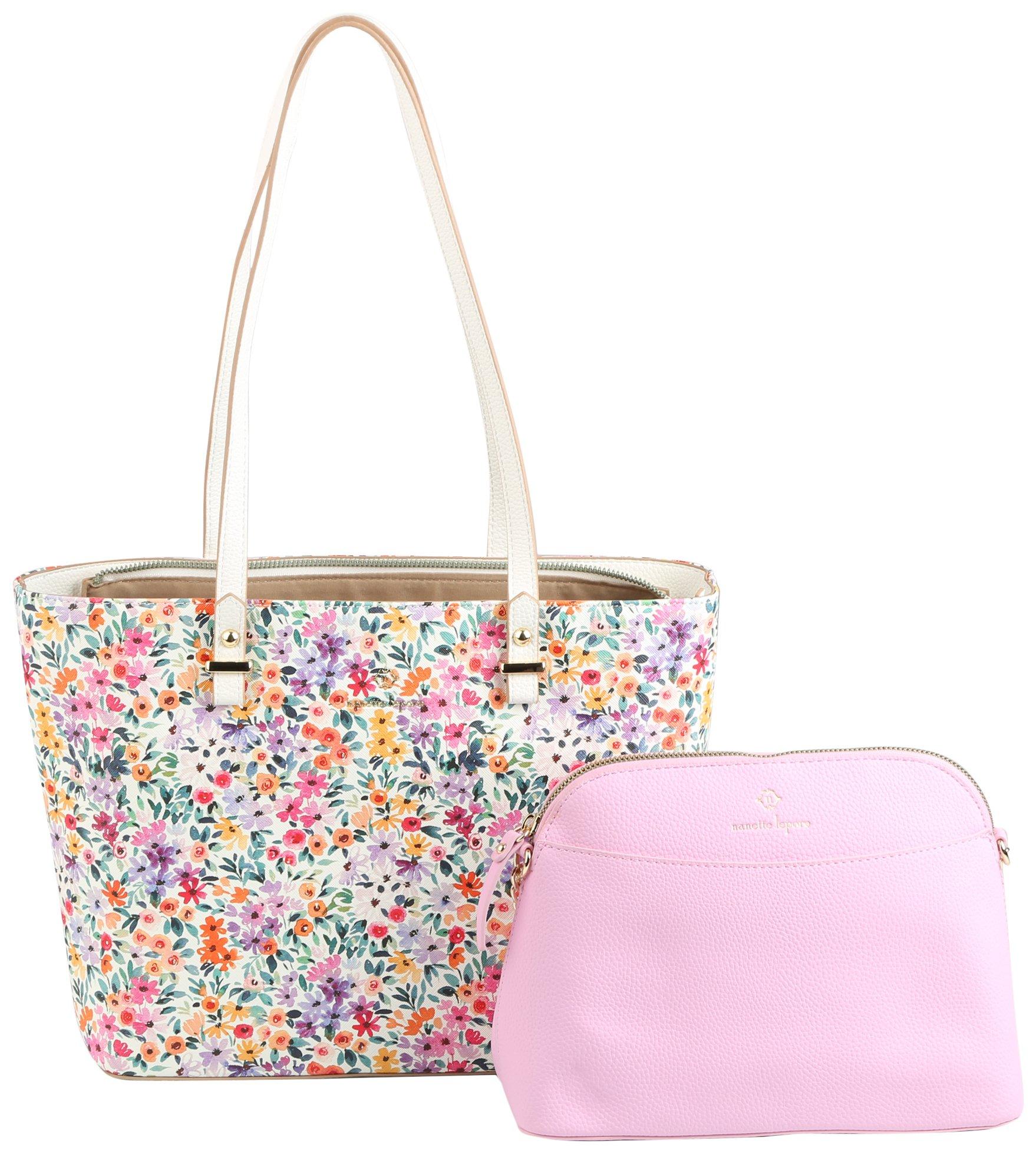 Nanette Lepore Brielle Floral Bag-In-A-Bag Tote & Crossbody