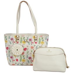 Nanette Lepore 2 Pc. Floral Tote and Crossbody Set