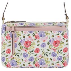 Nanette Lepore Mirabel Floral Crossbody Bag & Solid Clutch