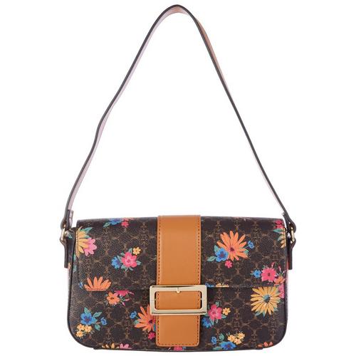 Nanette Lepore Fiona Floral Print Shoulder Bag