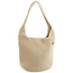 Crochet Solid Shoulder Hobo Bag