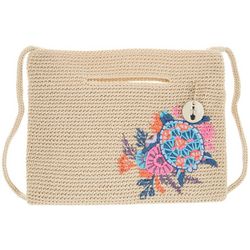 THE SAK Crochet Embroidered Crossbody Handbag