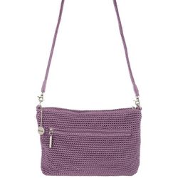 The Sak Lumi Crochet Solid Color Crossbody Bag