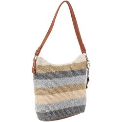 THE SAK Sequoia Hand Crochet Stripe Hobo Handbag